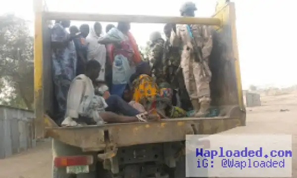Photos: Troops destroy Boko Haram IED factory in Borno, kill 9 sect members and rescue 21 hostages